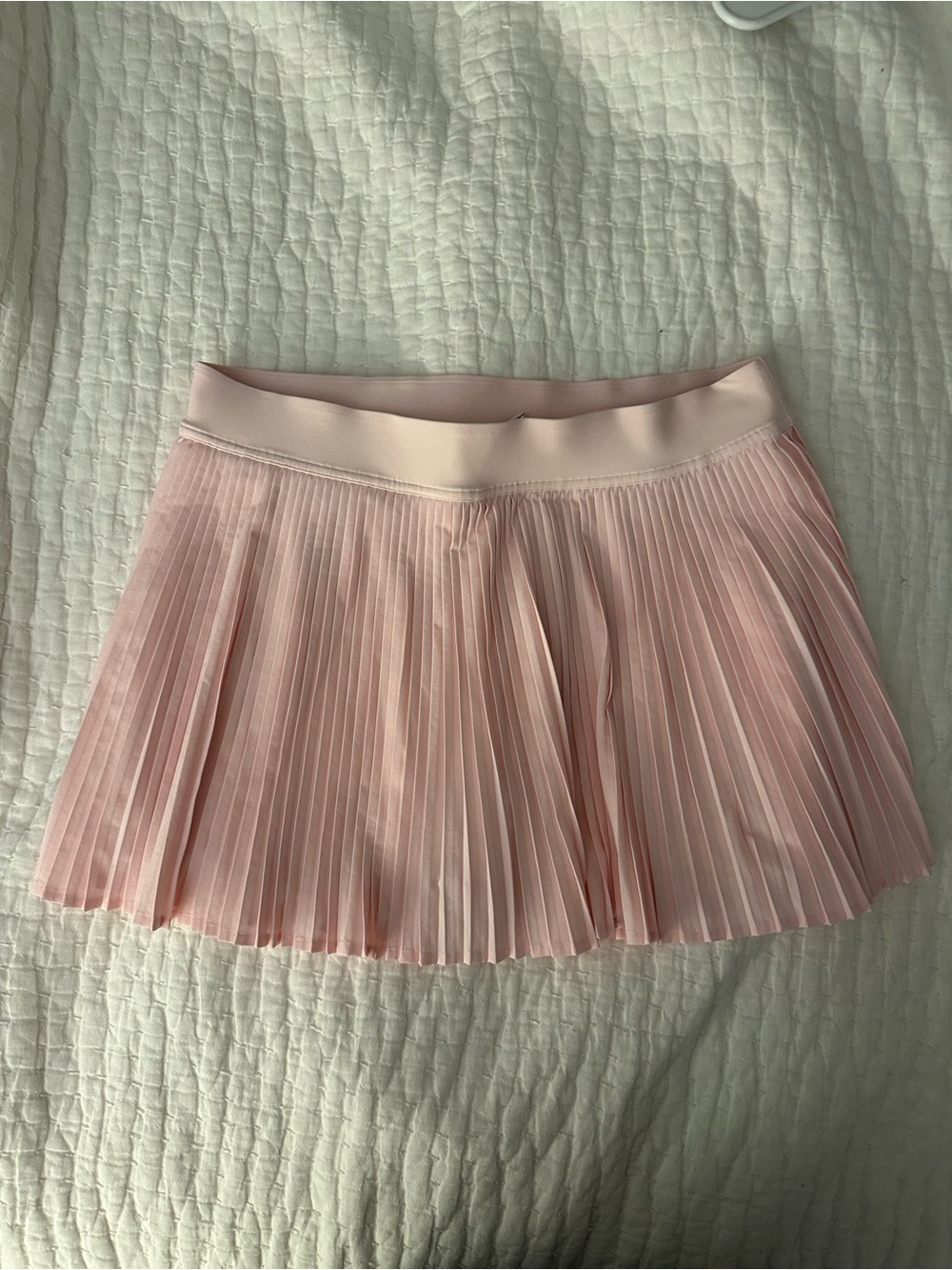 NWOT Lululemon Pleated Mini Skirt with built in shorts - Light Pink